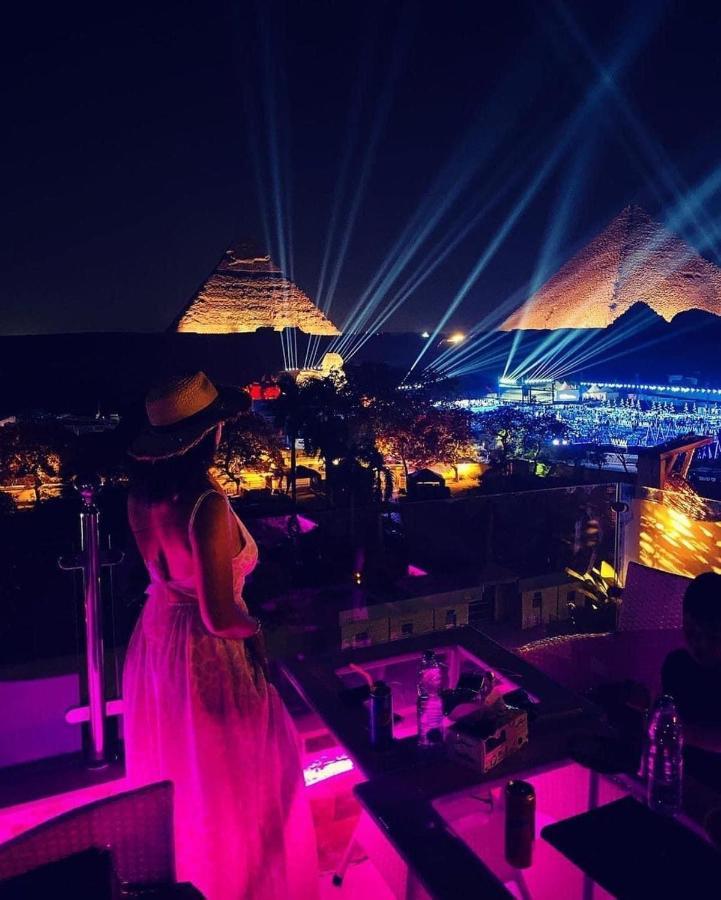Panorama View Pyramids Kafret el-Gabal Exterior foto