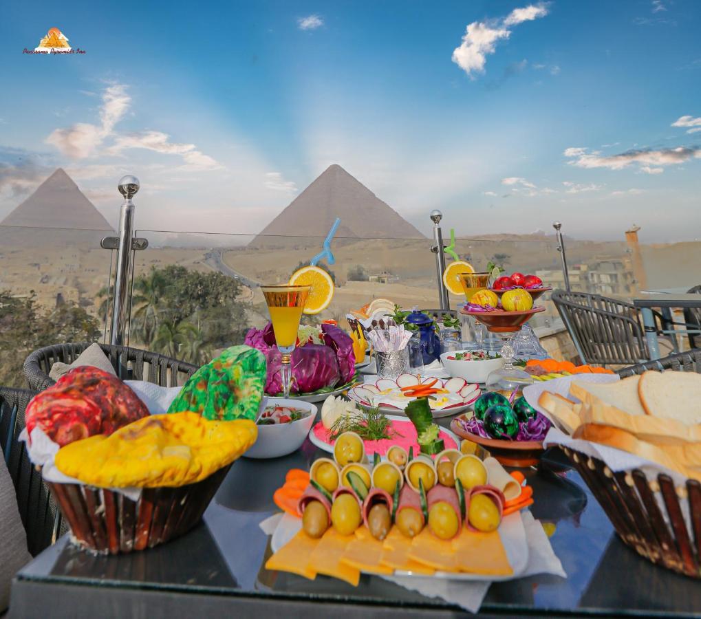 Panorama View Pyramids Kafret el-Gabal Exterior foto
