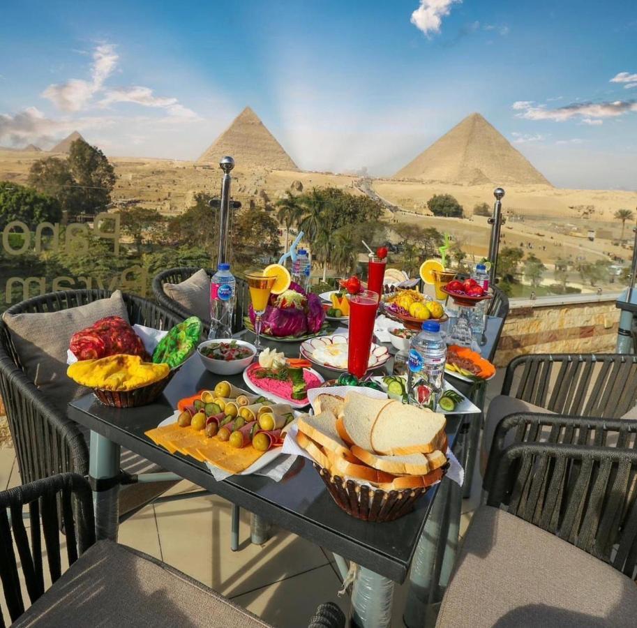 Panorama View Pyramids Kafret el-Gabal Exterior foto